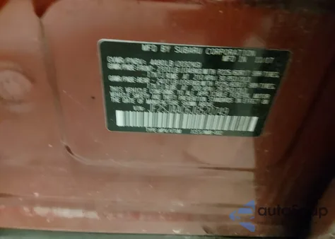 2018 Subaru Forester 2.5I z USA, uszkodzony, nr VIN JF2SJAAC6JG520749